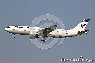 Iran Air Airbus A300-600 Editorial Stock Photo