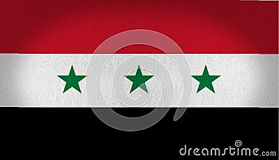 Iraq flag Stock Photo