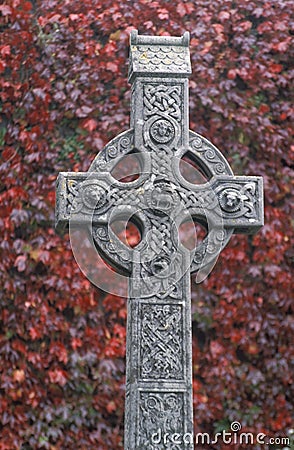 Ireland, Celtic cross Stock Photo