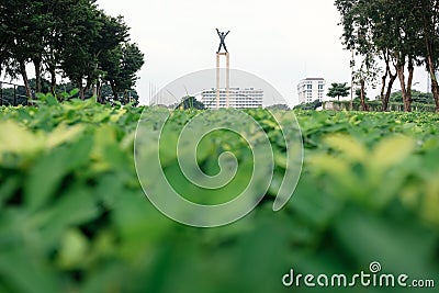 Irian Jaya Liberation Monument Stock Photo