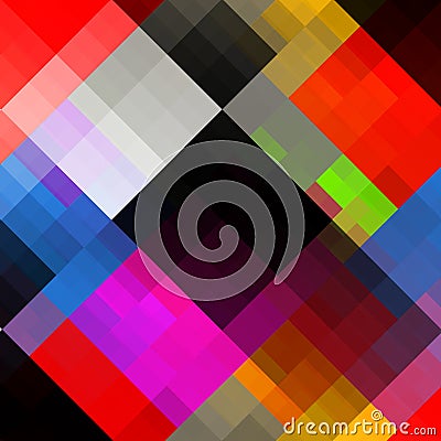 Iridescent and joyful abstract diagonal pattern Stock Photo