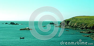 Irish Coast Stock Photo