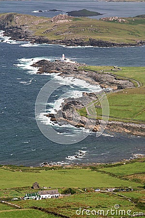 Irish coast Stock Photo