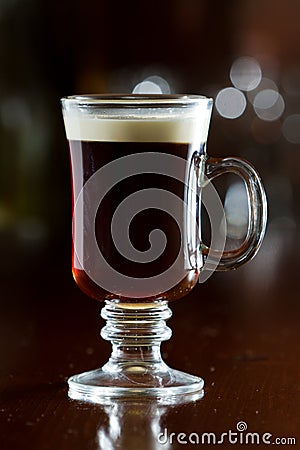 Irish coffee Stock Photo