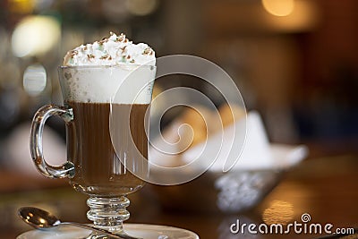 Irish Coffee Stock Photo