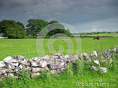 Irish countryside Stock Photo