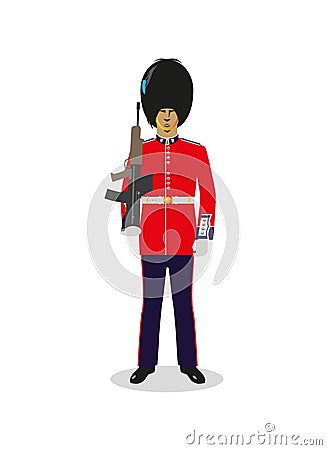 Irish Guard Stock Photo