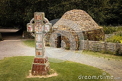 Irish National Heritage Park . Wexford. Ireland Stock Photo