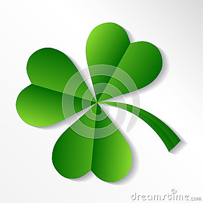 Irish shamrock Vector Illustration