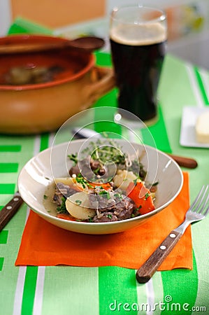 Irish stew Stock Photo