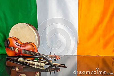 Irish Theme Stock Photo