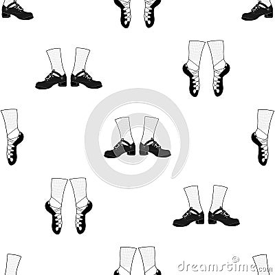 IrishshoesSeamless Stock Photo