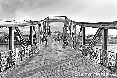 The iron bridge Editorial Stock Photo