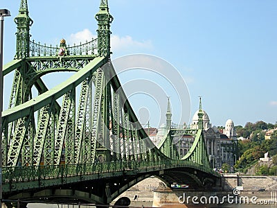 Iron bridge Stock Photo