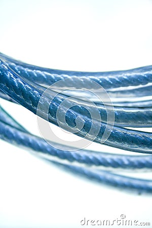 Iron cable Stock Photo