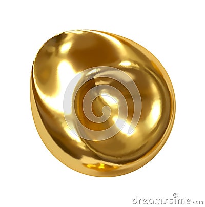 Iron gold Metaball shapes of objects realistic 3d design. Golden Meteorites asteroids comet Round ball spherical Vector Illustration