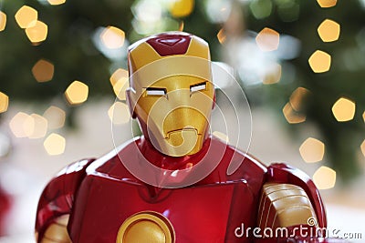 Iron Man Avenger Toy Editorial Stock Photo