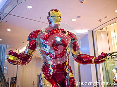 Iron Man mark 46 in Captain America 3 Editorial Stock Photo