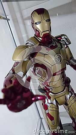 Iron man mark 42 suit Editorial Stock Photo