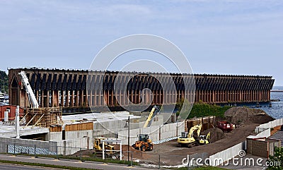 Iron Ore Dock Editorial Stock Photo