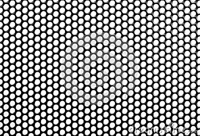 Iron Perforated Sheet Stock Photo