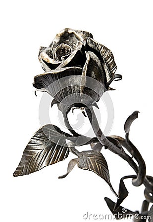 Iron rose Stock Photo