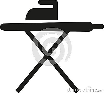 Ironing board icon Vector Illustration