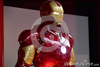 Ironman / Iron Man Marvel`s superhero Editorial Stock Photo