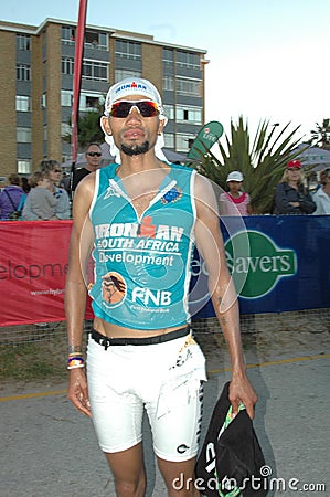 Ironman south african runner 2010 Editorial Stock Photo