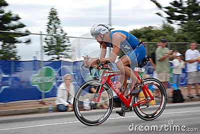 Ironman triathlete Martin Matula Editorial Stock Photo