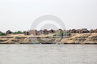Irrawaddy river Myanmar Stock Photo