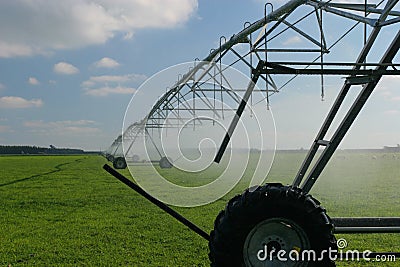 Irrigation 2 Stock Photo