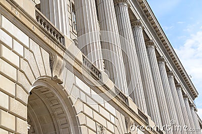 IRS Building Stock Photo