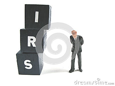 The IRS is waiting for you Stock Photo