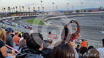 Irwindale Speedway Racing Editorial Stock Photo