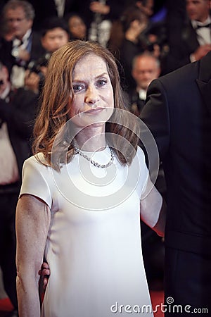 Isabelle Huppert Editorial Stock Photo