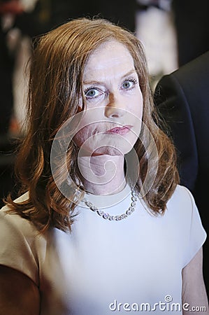 Isabelle Huppert Editorial Stock Photo