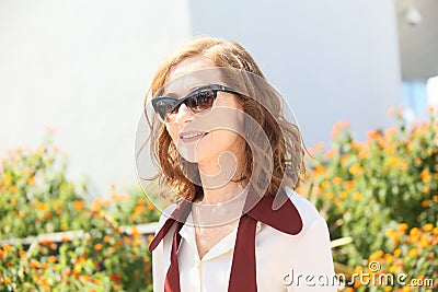Isabelle Huppert attends the `Claire`s Camera Keul-Le-Eo-Ui-Ka- Editorial Stock Photo