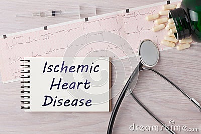 Ischemic Heart Disease Stock Photo