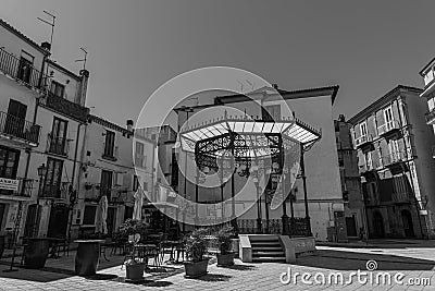 Glimpses of the historic center of Isernia, capital of the homonymous province of Molise, a pleasant town with a cool climate in Stock Photo
