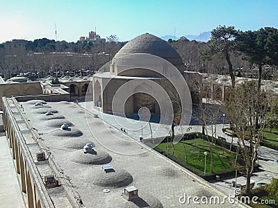 Isfahan, Iran, One of the historical places of the city of Isfahan Stock Photo