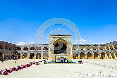 Isfahan Jameh Mosque 13 Editorial Stock Photo