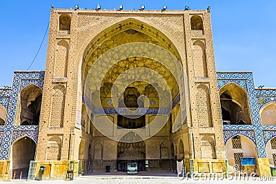 Isfahan Jameh Mosque 14 Editorial Stock Photo