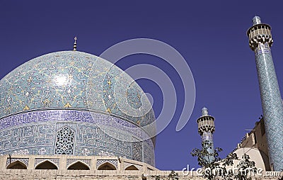 Isfahan mosque Stock Photo