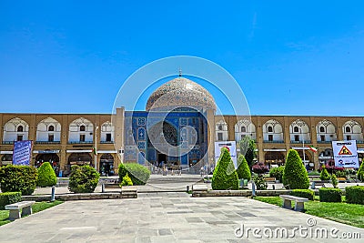 Isfahan Lotfollah Mosque 01 Editorial Stock Photo