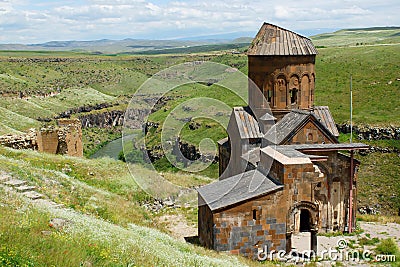 St Gregory in Ani, Turkey Stock Photo