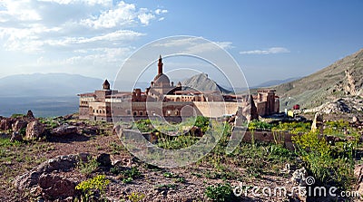 Ishak Pasha palace Stock Photo