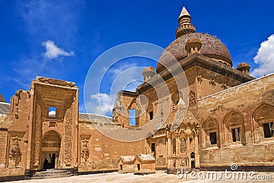 Ishak Pasha Palace Stock Photo