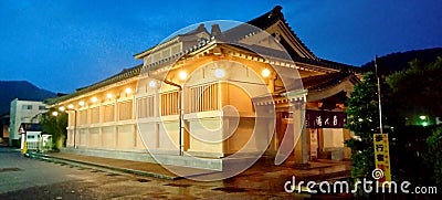 Ishikawa, Kaga city, Yamanaka onsen Editorial Stock Photo