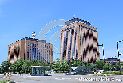 Ishikawa prefectural government office Japan Editorial Stock Photo